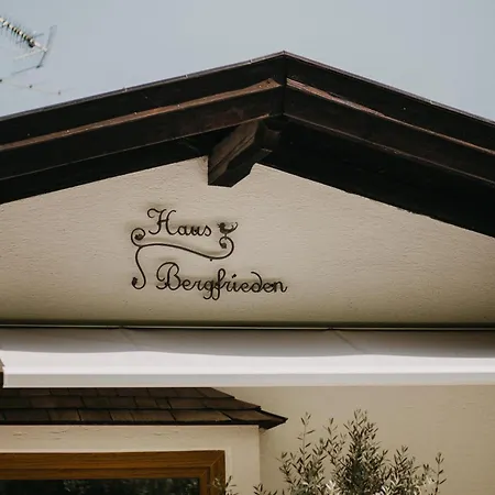 Haus Bergfrieden * Berchtesgaden